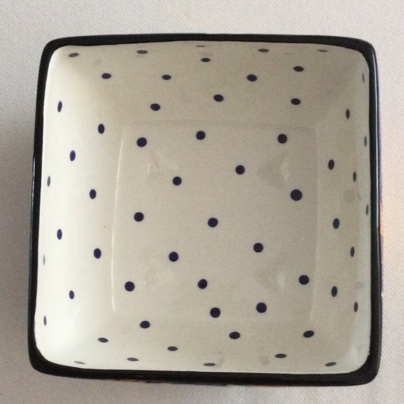 3/$10 | Surrealist Decorative Ceramic Square Bowl - Picture 4 of 10